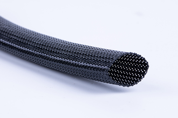 Gewebeschrumpfschlauch/ Geflechtschlauch (Flachgarn)