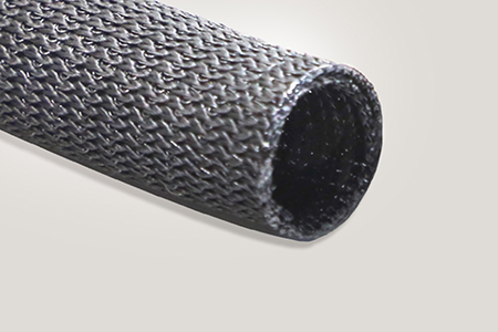 Gestrickter, selbstschließender Wickelschlauch