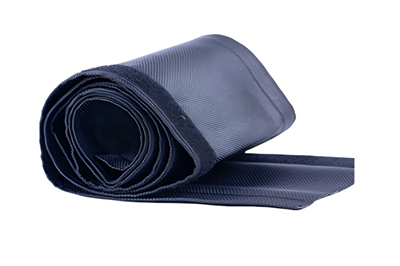 PET Gewebeschrumpfschlauch mit Klettverschluss